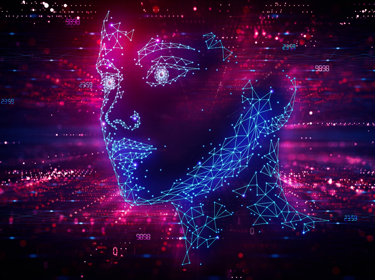 illustration of AI being